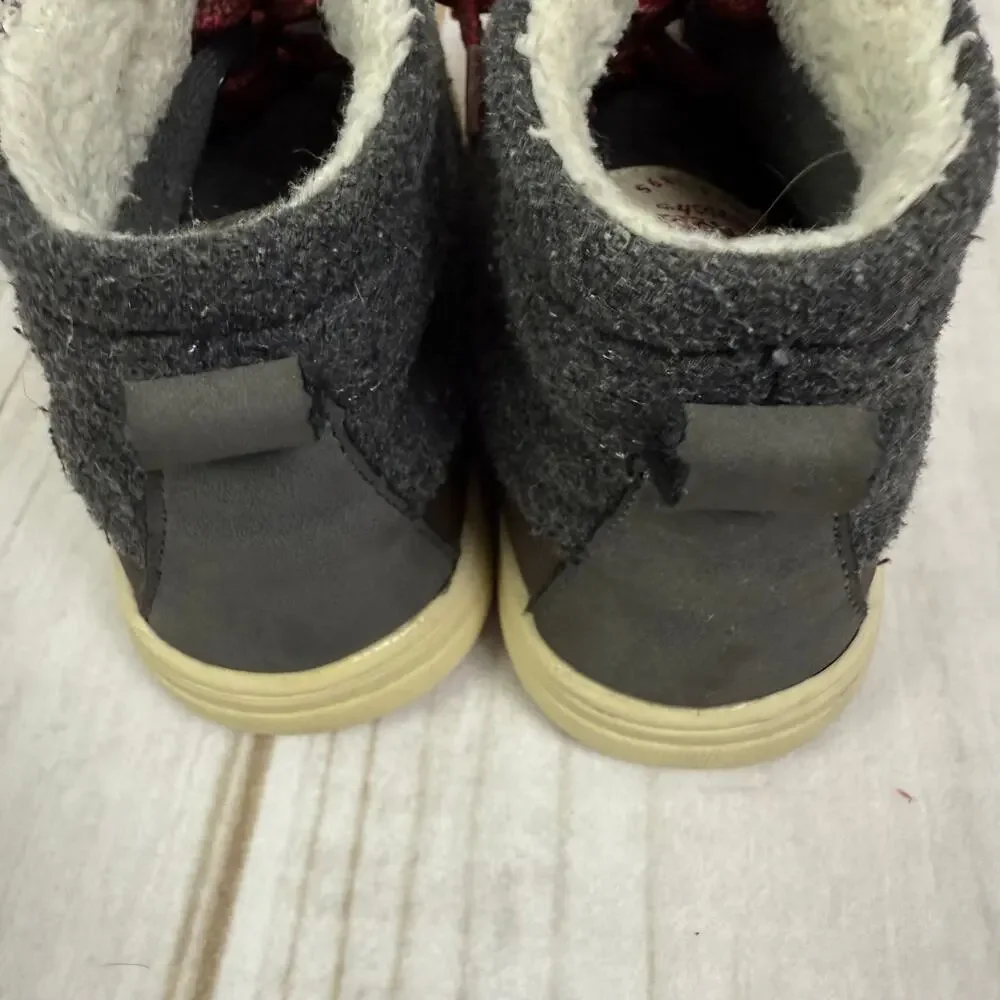 OshKosh B'gosh Kids Boots Fleece Lined Duck Boots Size‎ 11C
